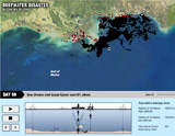 Oil spill interactive